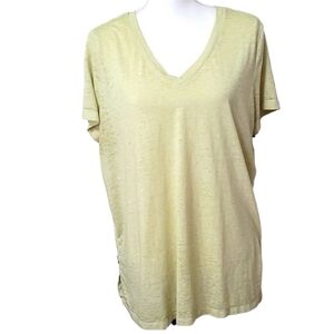 Vintage 90s, Y2K | Mudd | Burnout Tee | Color: Lime | Size: XL